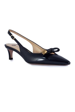 Slingback Senyal in pelle blu scuro ROBERTO FESTA | SENYALSPAZZOLATONAVY